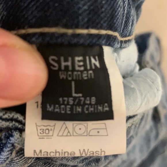 SHEIN BLUE JEANS - Picture 4 of 4